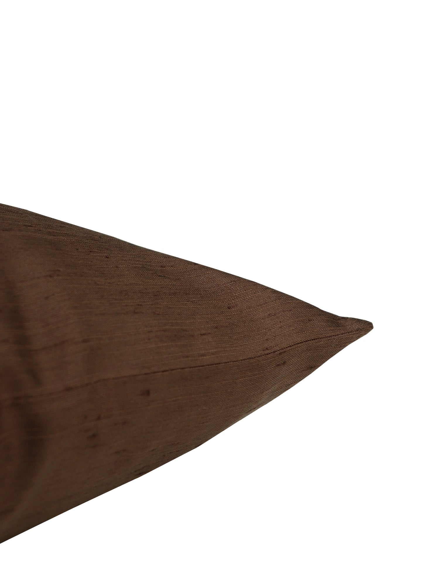 Cushion Cover Cotton Blend Solid Brown - 16" X 16"