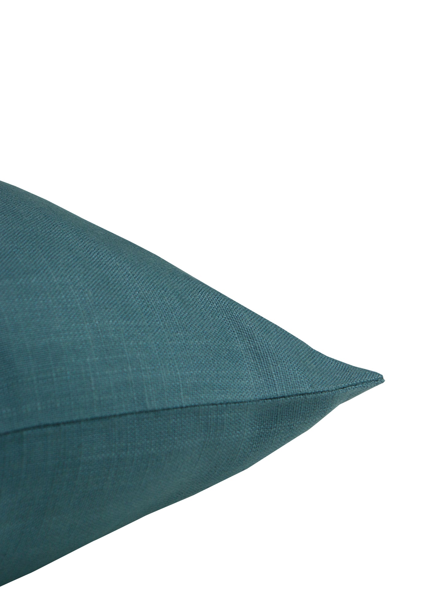 Cushion Cover Cotton Blend Solid Teal Blue - 16" X 16"