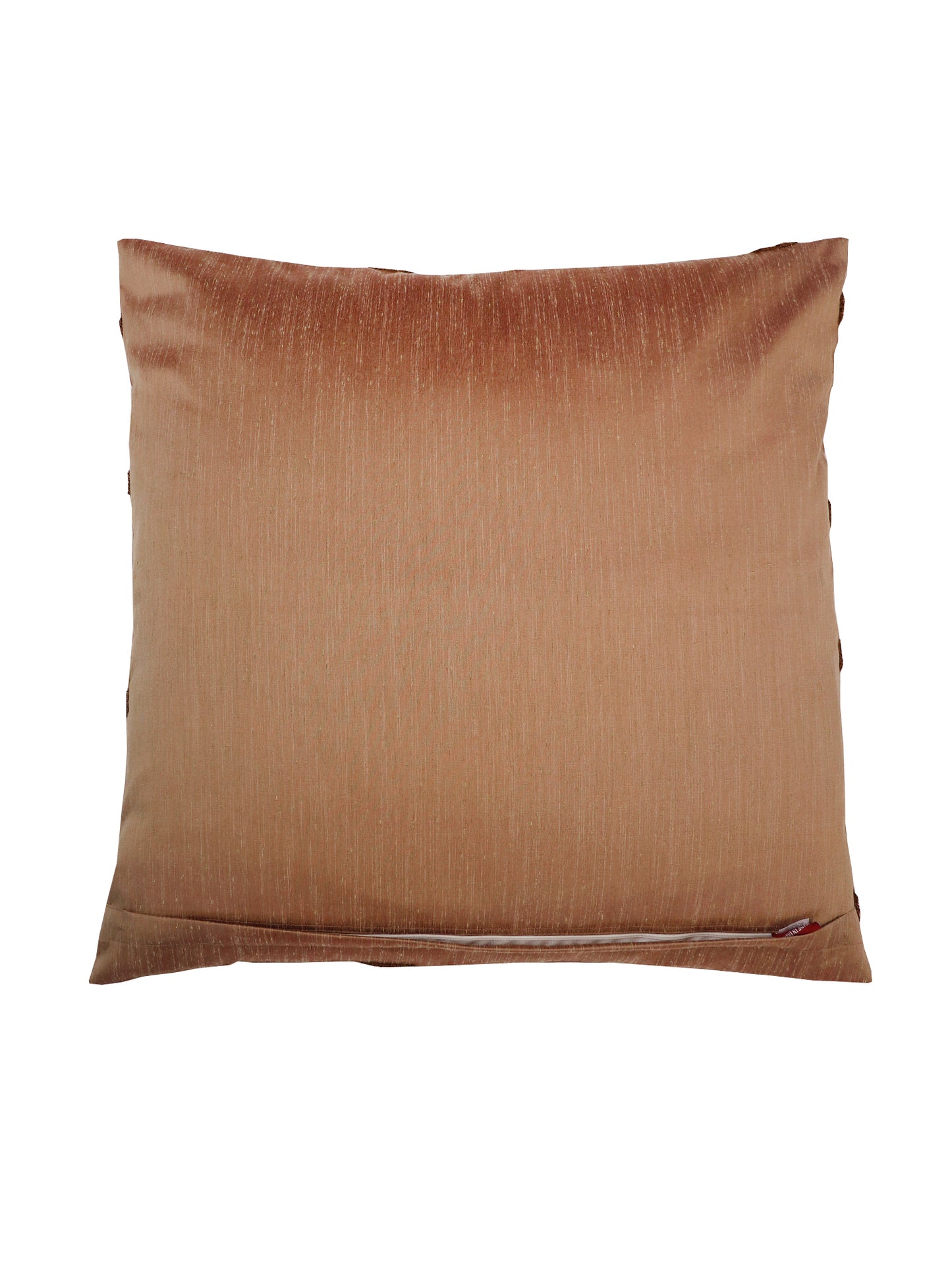 Cushion Cover Polyester Blend Towel Embroidery Grey - 24" x 24"