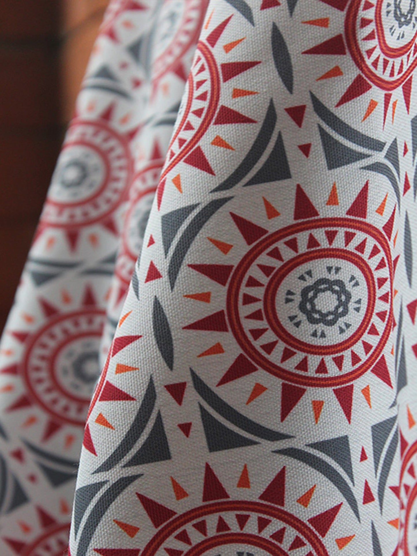 Fabric Cotton Blend Digital Printed Multi 54"