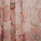 Door Transparent Curtain Polyster Abstract Floral  Sheer  Multi  - 50" X 90"