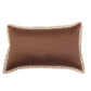 Bedcover With 2 Pilllow Sham Cotton Ployester Stripes Patchwork with Print Brown - 90" X 108", 17" X 27"