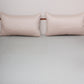 Mint colored textured bed cover with 2 matching pillow covers made from cotton blend for queen size double bed 90x108 inch