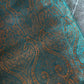 Blue colored bed quilt /comforter with patchwork and embroidery along with 2 matching pillow covers made from polyester front and cotton backed quilt for king size double bed 