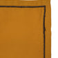 Zeba World Dinner Napkins 6pcs Set Cotton, Embroidered  Napkins for Dinner table Mustard - 16"x16"(40x40cms)