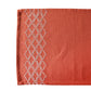 Embroidered Placemat/Tablemats and Napkins Set | Dinner Table Mats/Napkins | Polycanvas - Rust | Set of 6 Mats 13x19 in & Set of 6 Dining Napkins 16x16in | (33x48 cms, 40x40 cms)