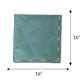 Printed Placemat/Tablemats and Napkins Set Polycanvas - Multi Colour Set of 6 Mats 13x19 in & 6 Napkins 16x16in (33x48 cms, 40x40 cms)