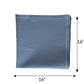embroidered dinner cotton napkins in blue color - 16x16 inch