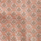 Brocade Silk Table Runner with Floral Pattern and Golden Tassles | Off White - 12in X 84in