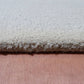 Carpet Hand Tufted 100% Woollen Ivory Contemporary - 4ft X 6ft