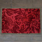 Carpet Hand Tufted 100% Woollen  Abstract Floral Red - 4ft X 6ft
