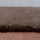 Carpet Hand Tufted 100% Woollen Off White Beige Border  - 4ft X 6ft