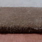 Carpet Hand Tufted 100% Woollen Off White Beige Border  - 4ft X 6ft