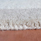 Carpet Hand Tufted 100% Woollen Beige And Brown And Turquoise Geometric Pattern - 4ft X 6ft