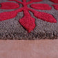Carpet Hand Tufted 100% Woollen Red And Maroon Transitional  - 4ft X 6ft