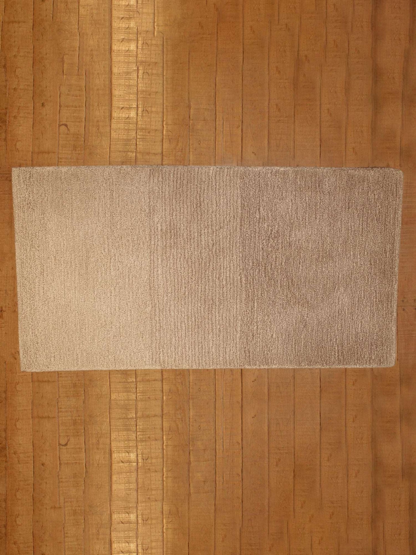 Carpet Hand Tufted 100% Woollen Beige - 2ft X 4ft