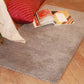 Carpet Hand Tufted 100% Woolen Grey - 2ft X 4ft