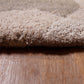 Carpet Hand Tufted 100% Woollen Grey And Blue Abstract Pebble Tile  - 4ft X 6ft