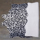 Carpet Hand Tufted 100% Woollen Grey And Black Animal Print - 4ft X 6ft
