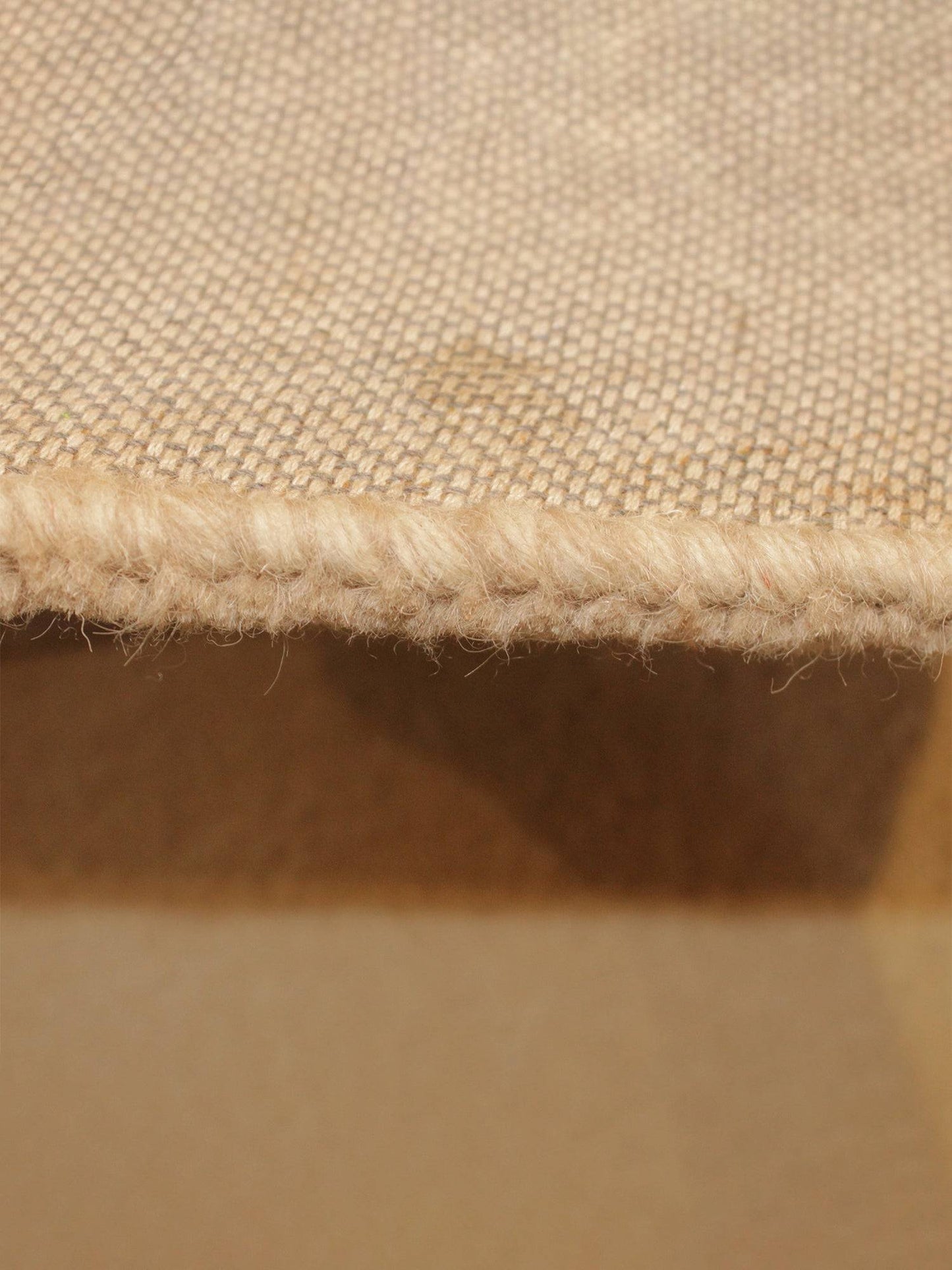 Carpet Hand Tufted 100% Woollen  Beige - 2ft X 4ft