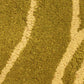 Carpet Hand Tufted 100% Woollen Green Geometric - 2ft X 4ft