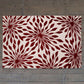 Carpet Hand Tufted 100% Woollen Floral Decadence Wine Red - 4ft X 6ft