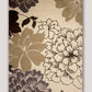 Carpet Hand Tufted 100% Woollen White Beige Grey - 2ft X 4ft