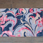 Carpet Hand Tufted 100% Woollen Beige Grey Burgandy Abstract Flow - 4ft X 6ft