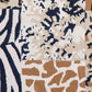 Carpet Hand Tufted 100% Woollen Patchwork Beige And Off White Animal - 4ft X 6ft