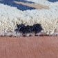 Carpet Hand Tufted 100% Woollen Patchwork Beige And Off White Animal - 4ft X 6ft