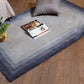 Carpet Hand Tufted 100% Woollen Grey Ombre - 4ft X 6ft