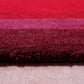 Carpet Hand Tufted 100% Woollen Berry Ombre - 4ft X 6ft