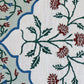 Carpet Hand Tufted 100% Woollen Mushroom, Rust And Aqua - 4ft X 6ft