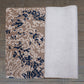 Carpet Hand Tufted 100% Woollen Mushroom, Rust And Aqua - 4ft X 6ft
