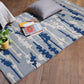Carpet Hand Tufted 100% Woollen Grey Floral Bud Shadow - 4ft X 6ft