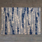 Carpet Hand Tufted 100% Woollen Grey Floral Bud Shadow - 4ft X 6ft