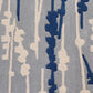 Carpet Hand Tufted 100% Woollen Grey Floral Bud Shadow - 4ft X 6ft