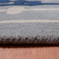 Carpet Hand Tufted 100% Woollen Grey Floral Bud Shadow - 4ft X 6ft