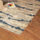 Carpet Hand Tufted 100% Woollen Abstract Grey - 3ft X 5ft