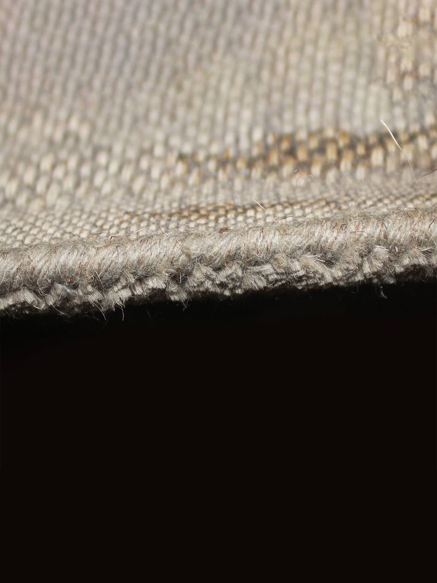 Carpet Hand Tufted 100% Woollen Abstract Grey - 3ft X 5ft