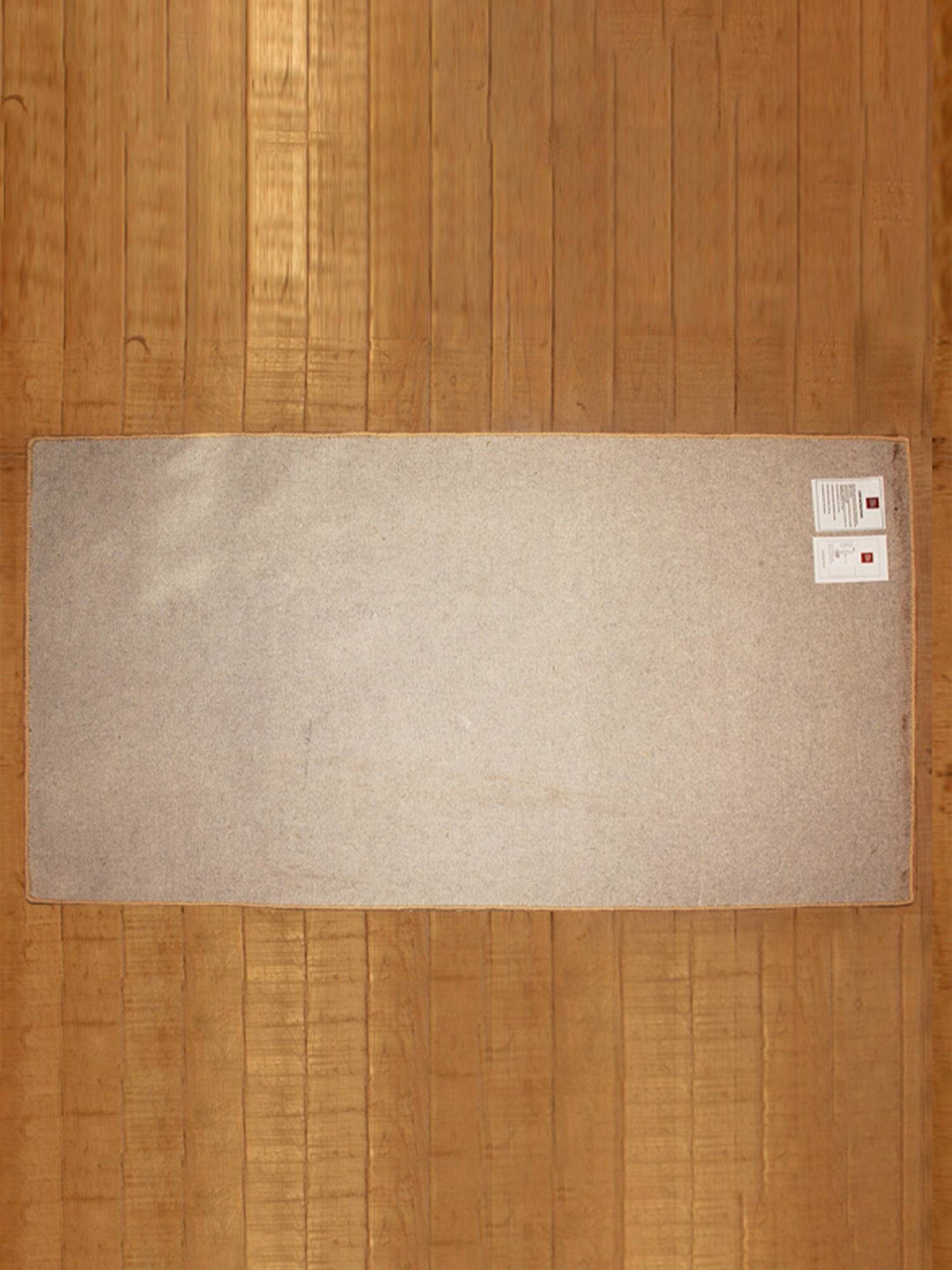 Carpet Hand Tufted 100% Woollen Abstract Grey - 3ft X 5ft