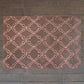 Carpet Hand Tufted 100% Woollen Morrocan Lines Brown - 4ft X 6ft