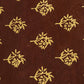 Carpet Hand Tufted 100% Woollen Mustard Block Motif - 4ft X 6ft