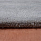 Carpet Hand Tufted 100% Woollen Off White Red Grey Block - 4ft X 6ft