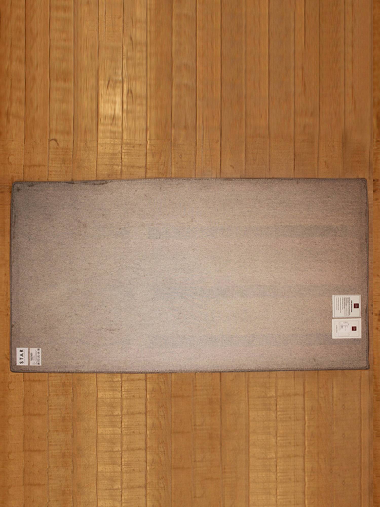 Carpet Hand Tufted 100% Woollen Grey Pink Kids/Pencil - 3ft X 5ft