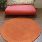 Carpet Hand Tufted 100% Woollen Solid Yellow - 5 X 5 Feet