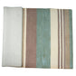 Hand Tufted 100% Wool | Abstract Stripes Non Slip Vintage Rug Premium Exclusive Carpet for Living Room, Bedroom, Office - (Green Brown, 4x6 Ft)