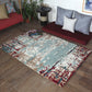 Carpet Hand Tufted 100% Woolen Abstract Multi - 4 X 6 Feet