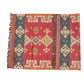 Dhurrie Handwoven Wollen for Floor, Living Room & Bedroom | Red - 3x5 feet