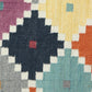 Dhurrie Handwoven Wollen for Floor, Living Room & Bedroom | Multicolor - 3x5 feet